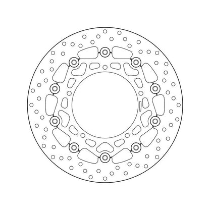 78B40860 Brembo Floating Front Brake Disc