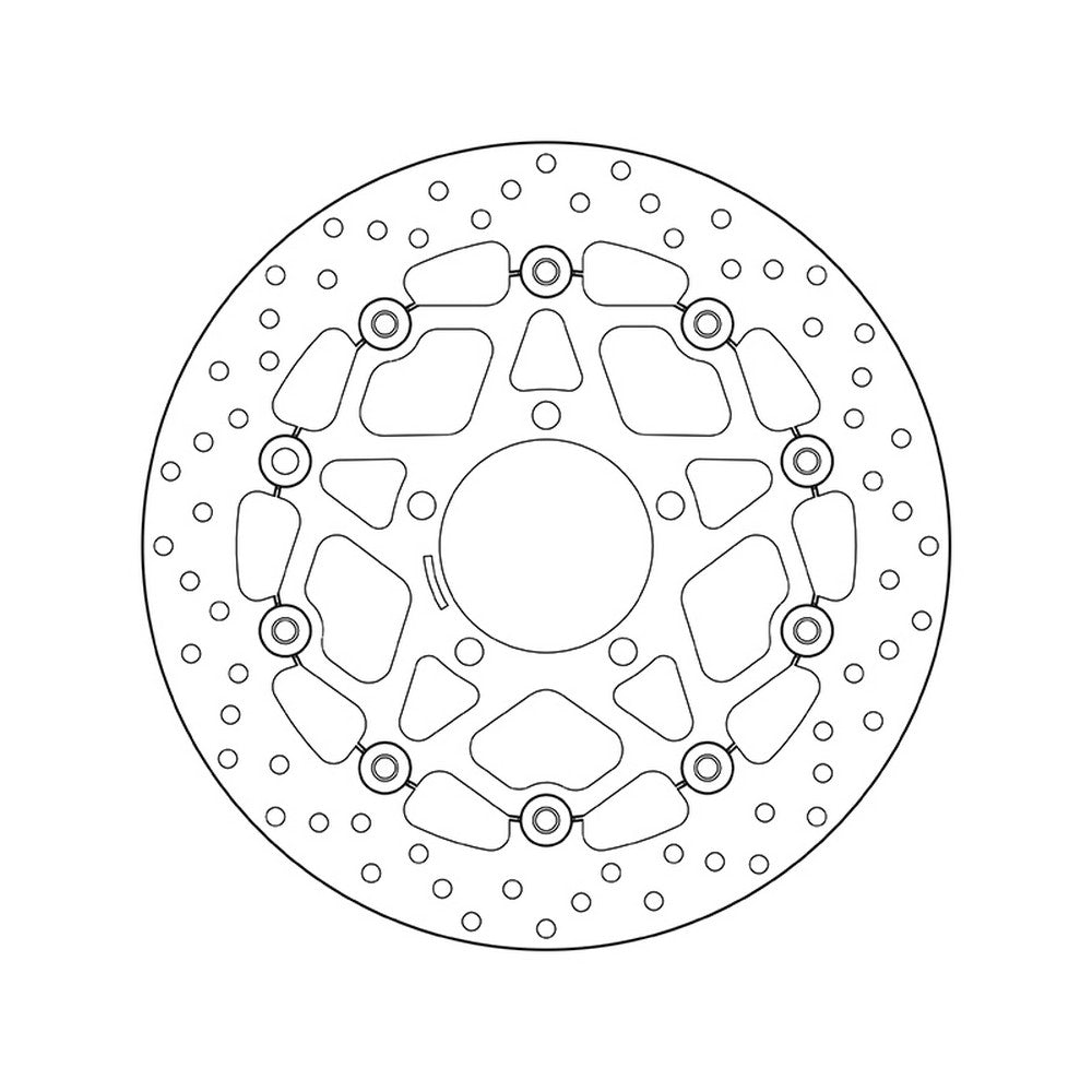 78B40861 Brembo Floating Front Brake Disc