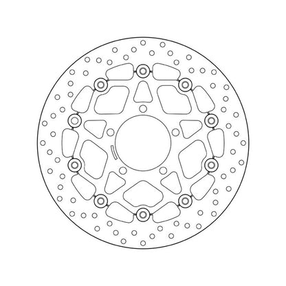 78B40861 Brembo Floating Front Brake Disc