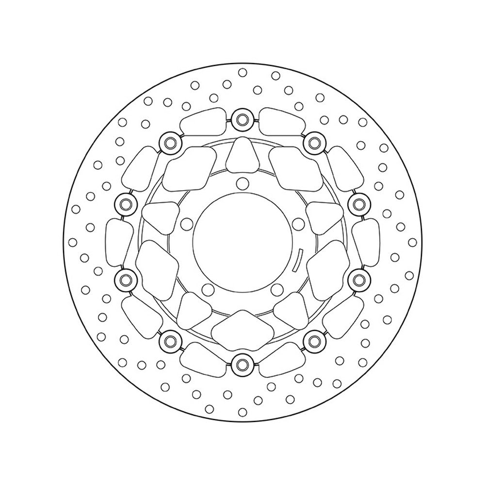 78B40862 Brembo Floating Front Brake Disc