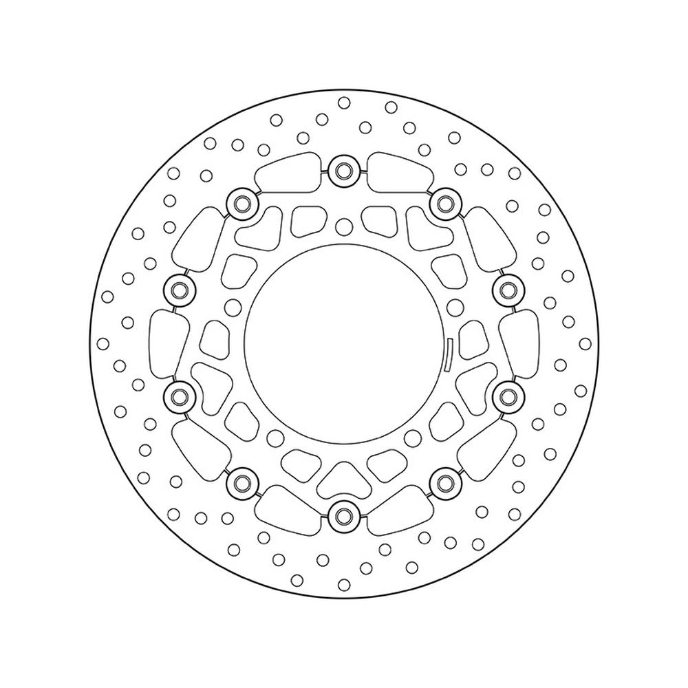 78B40866 Brembo Floating Front Brake Disc