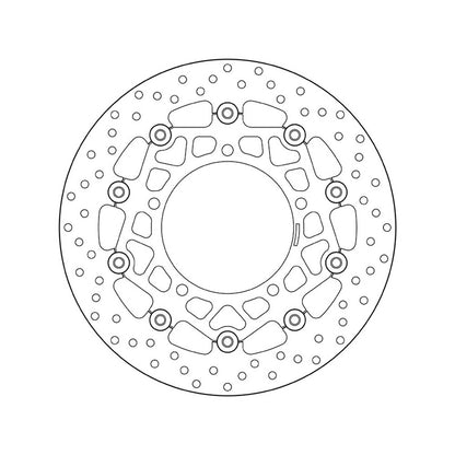 78B40866 Brembo Floating Front Brake Disc