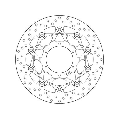 78B40867 Brembo Floating Front Brake Disc
