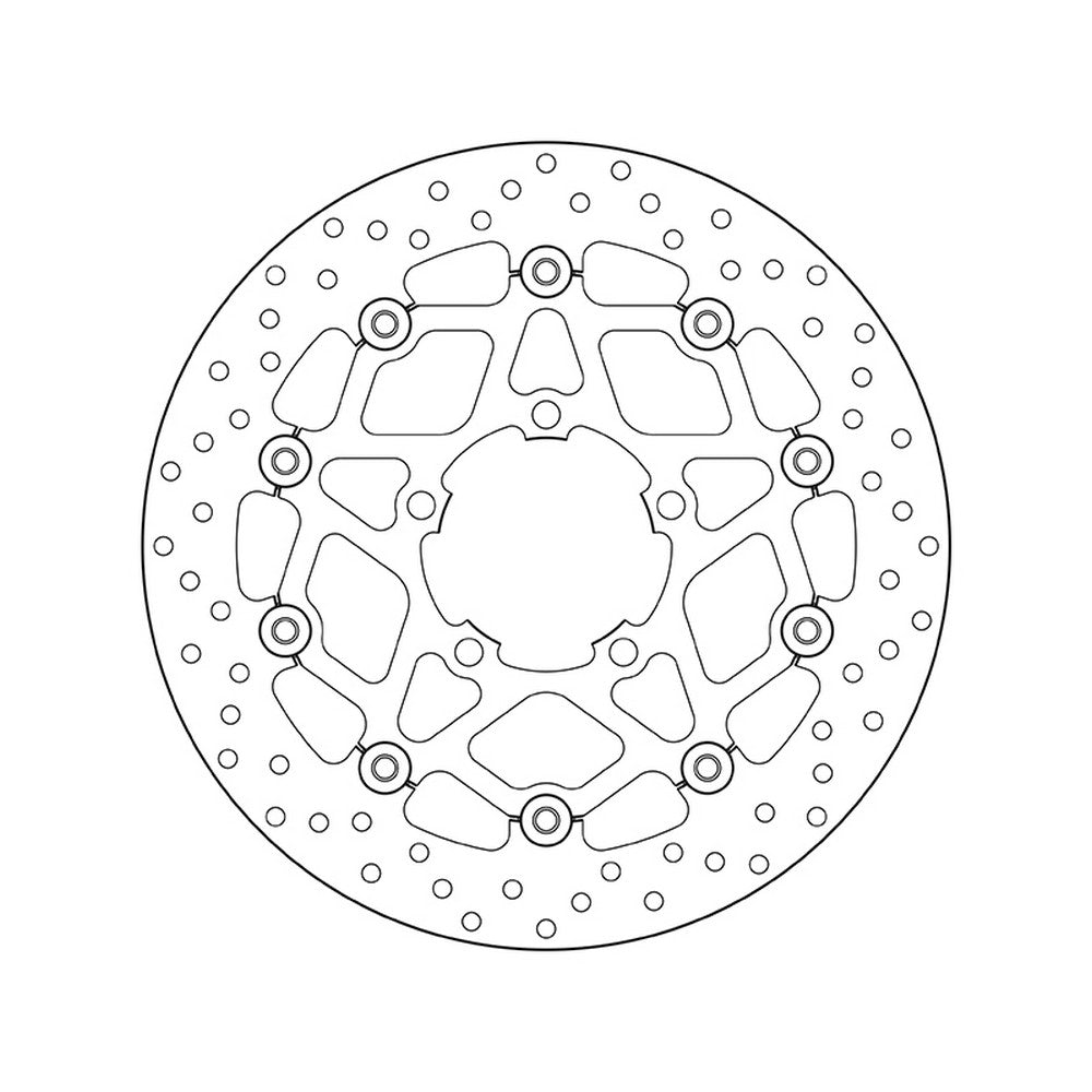 78B40869 Brembo Floating Front Brake Disc