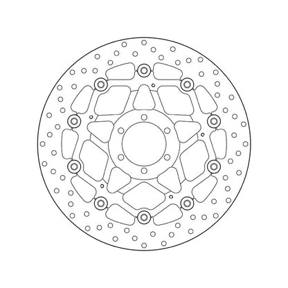78B40870 Brembo Floating Front Brake Disc