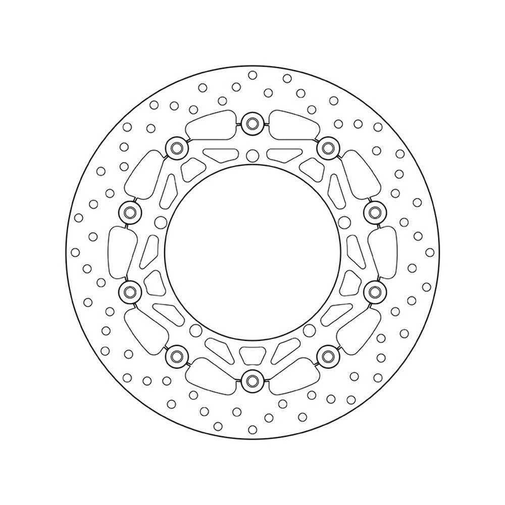 78B40872 Brembo Floating Front Brake Disc