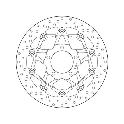 78B40873 Brembo Floating Front Brake Disc