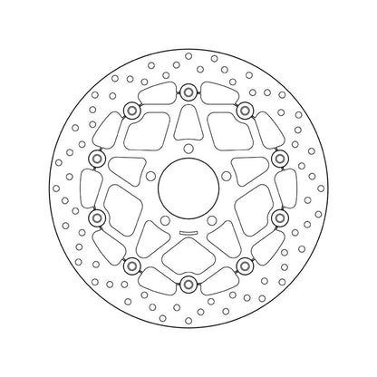 78B40875 Brembo Floating Front Brake Disc