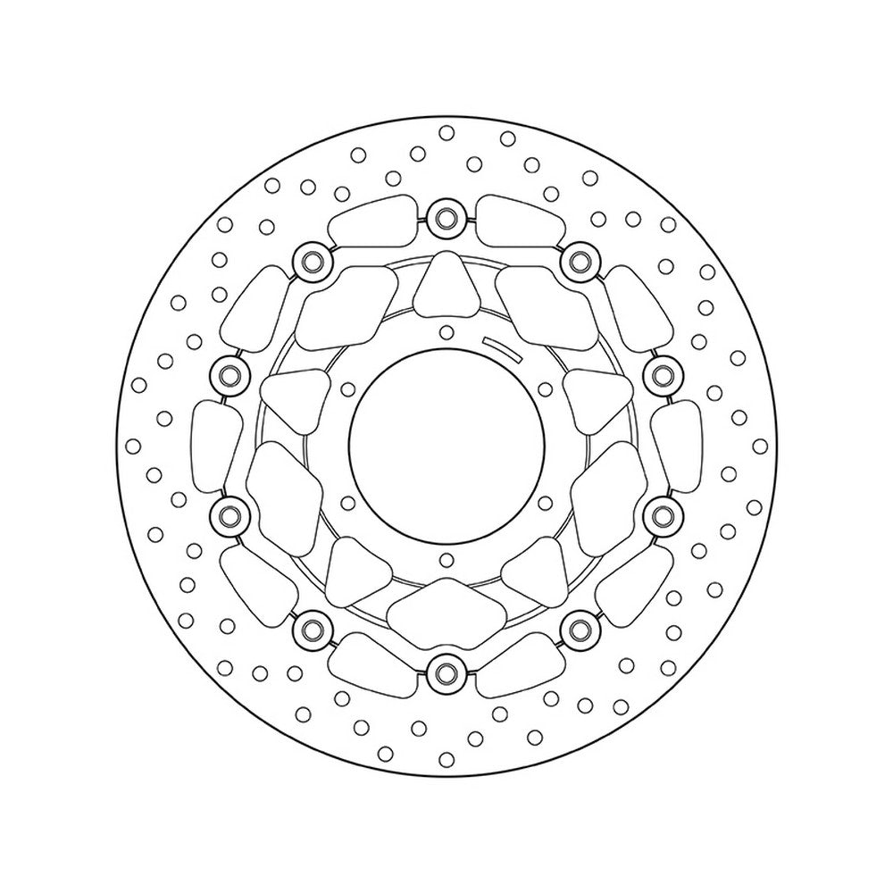78B40877 Brembo Floating Front Brake Disc
