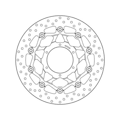 78B40877 Brembo Floating Front Brake Disc