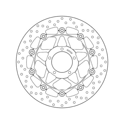 78B40880 Brembo Floating Front Brake Disc