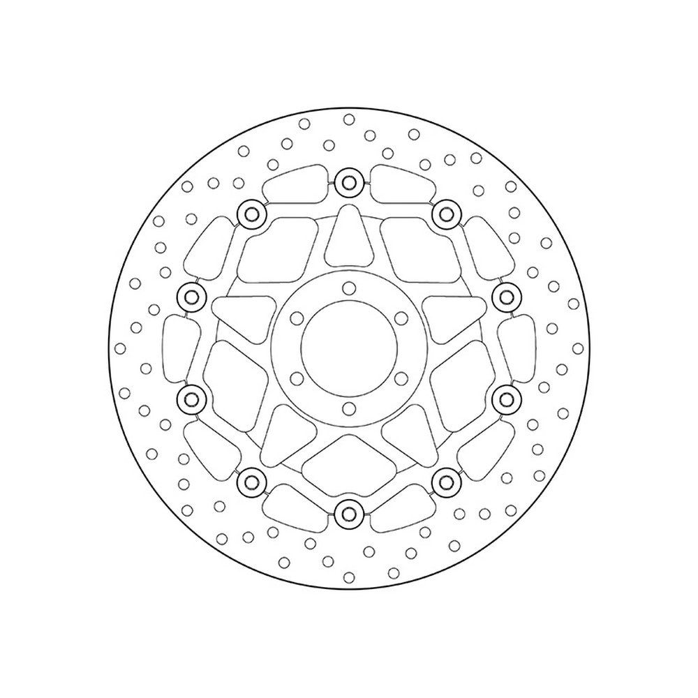 78B40885 Brembo Floating Front Brake Disc