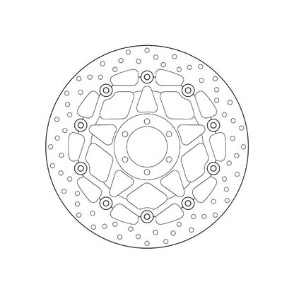 78B40885 Brembo Floating Front Brake Disc