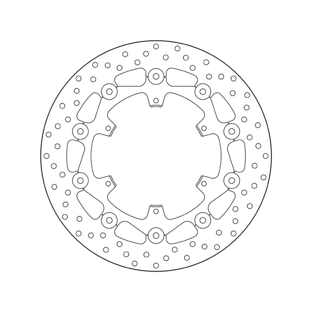 78B40887 Brembo Floating Front Brake Disc