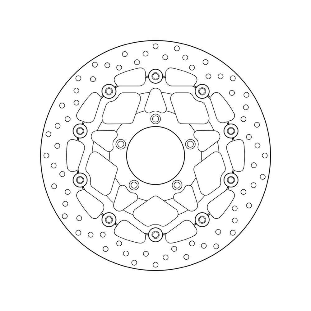 78B40889 Brembo Floating Front Brake Disc