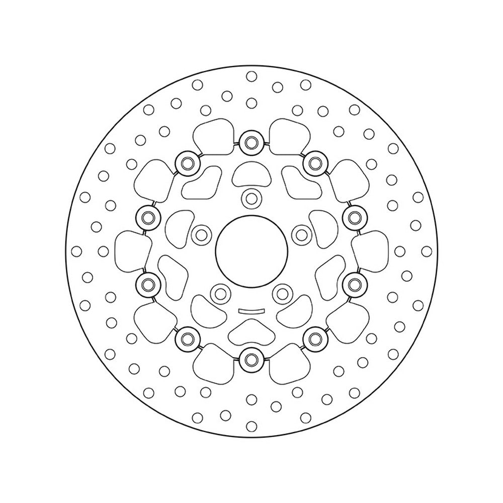 78B40891 Brembo Floating Front Brake Disc
