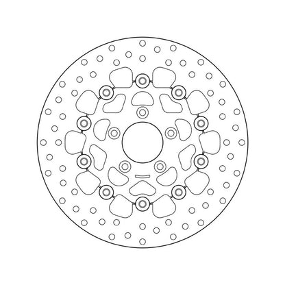 78B40891 Brembo Floating Front Brake Disc