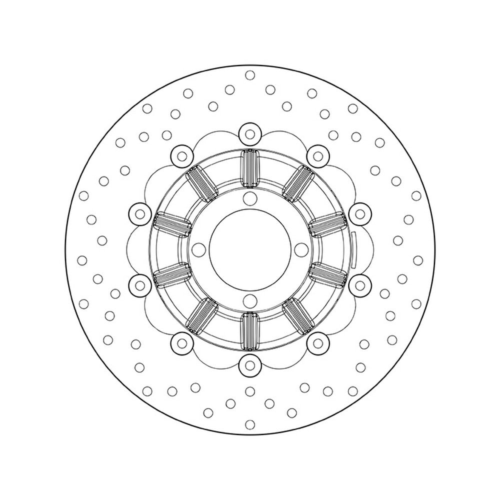 78B40892 Brembo Floating Front Brake Disc