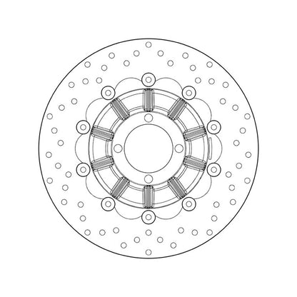 78B40892 Brembo Floating Front Brake Disc