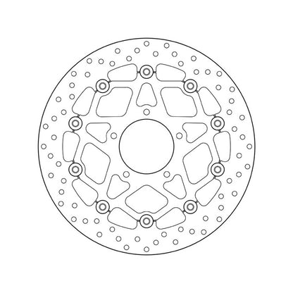 78B40893 Brembo Floating Front Brake Disc