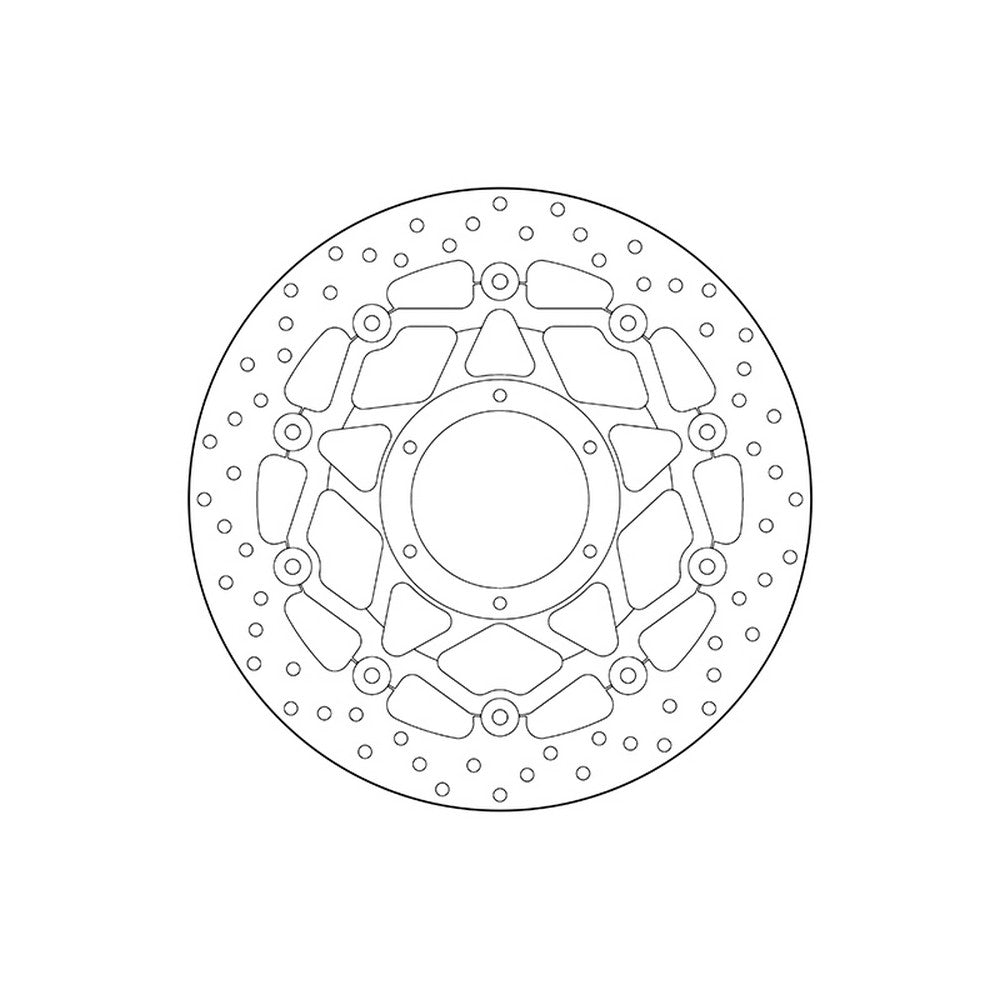 78B40895 Brembo Floating Front Brake Disc