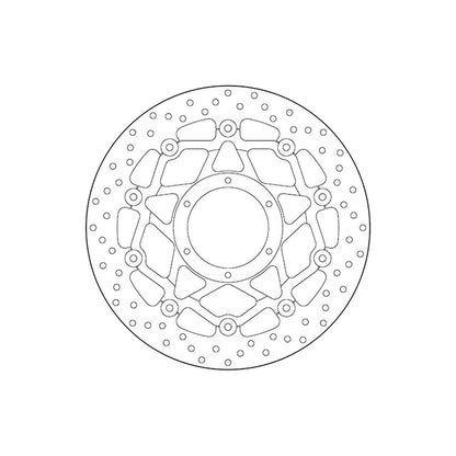 78B40895 Brembo Floating Front Brake Disc