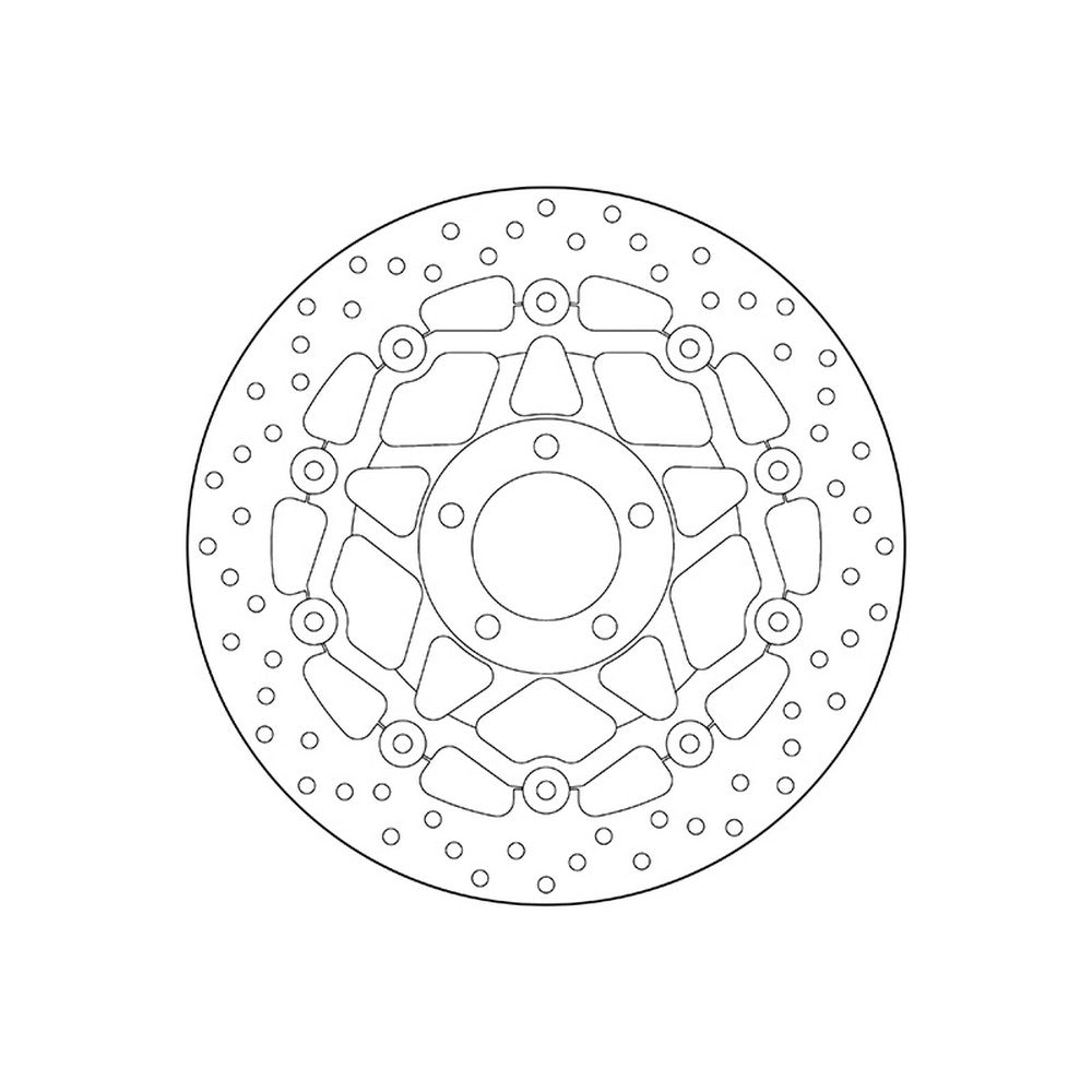 78B408A0 Brembo Floating Front Brake Disc