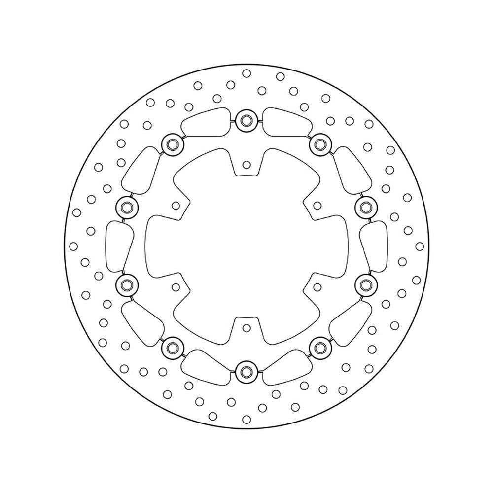 78B408A8 Brembo Floating Front Brake Disc