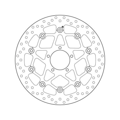 78B408B2 Brembo Floating Front Brake Disc
