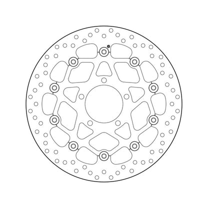 78B408B5 Brembo Floating Front Brake Disc