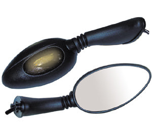 Mirrors With Ind Blk Pair 30&50mm