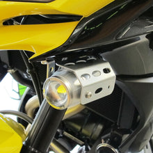 Spotlight 12v 55w with HandleBar Clamp Chrome