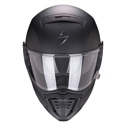 Scorpion EXO Fighter Matt Black Open Face Helmet