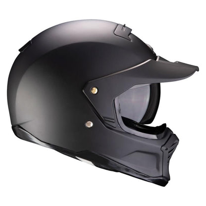 Scorpion EXO Fighter Matt Black Open Face Helmet