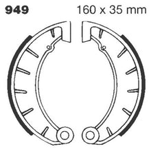 949 EBC Brake Shoes