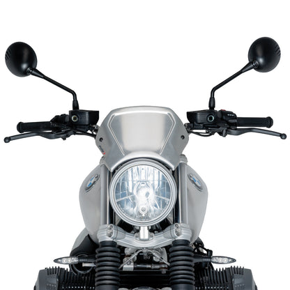 BMW RnineT 14-22 Puig Aluminium Front Plate Silver