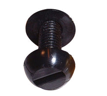 Number Plate Screw Black