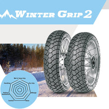 140/60-14 64S TL Anlas Wintergrip 2 Rear Tyre