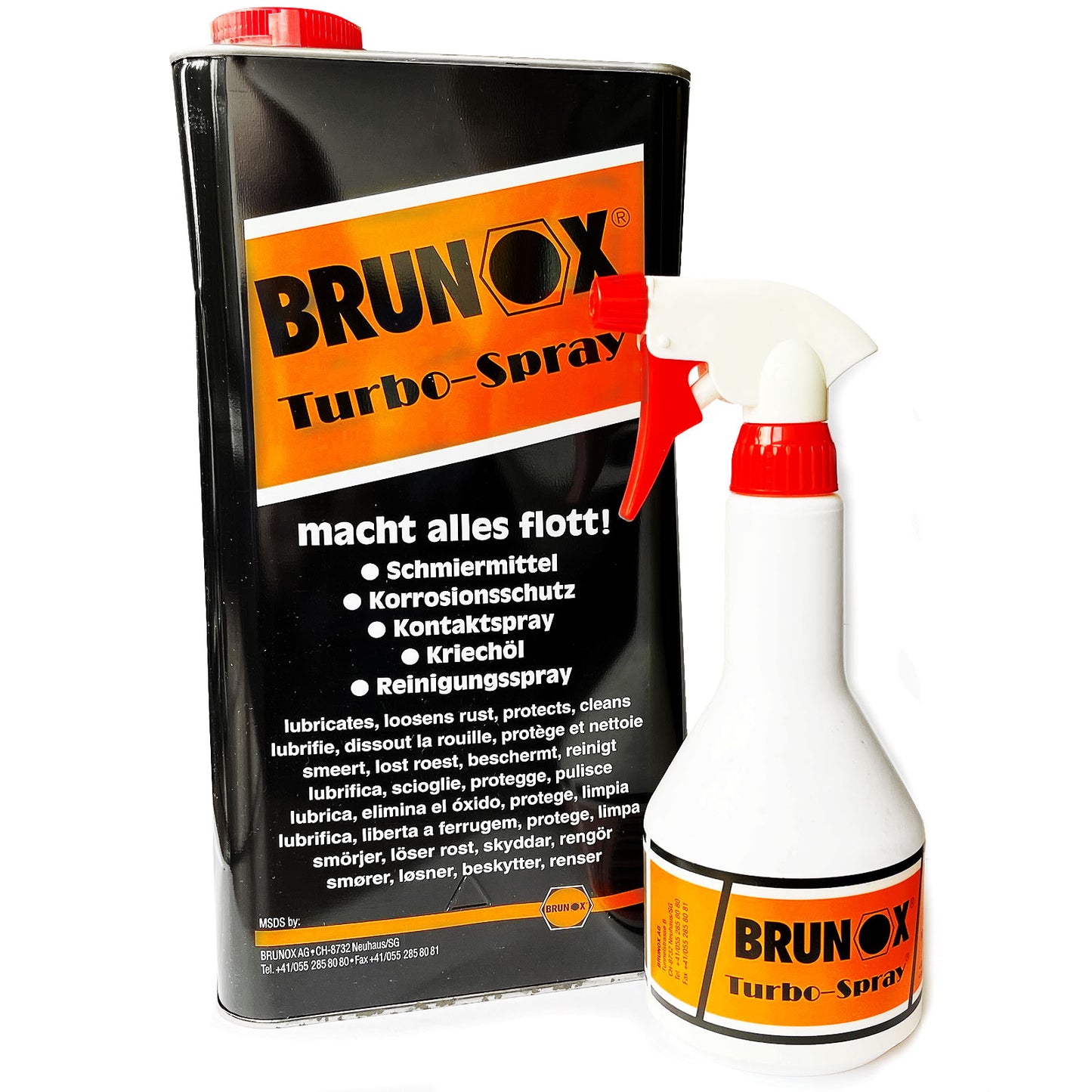 Brunox Turbo Anti-Corrosion Spray 5L