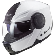 LS2 FF902 Scope Solid White Flip Front Helmet