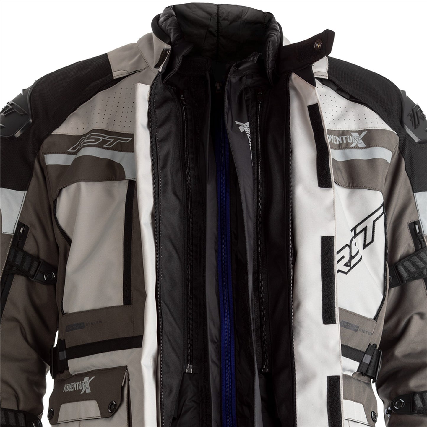 RST 2409 Pro Adventure-X Jacket Grey / Silver