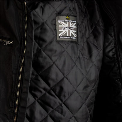 RST 2975 Brixton Wax Jacket Black