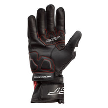 RST Pilot CE Mens Glove Black Red White