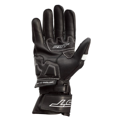 RST Pilot CE Mens Glove Black White