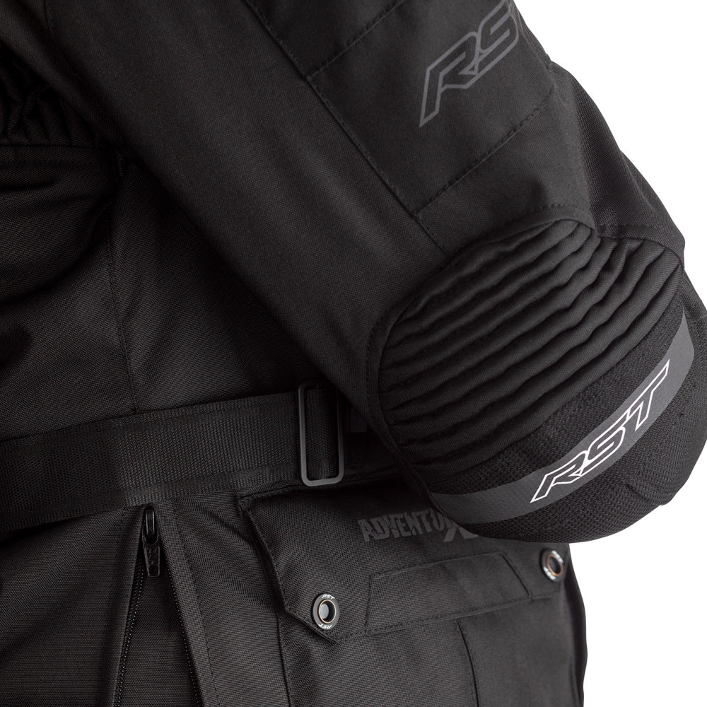 RST Pro Series Adventure-X Airbag CE Mens Textile Jacket Black