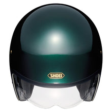 Shoei J.O British Green Open Face Helmet