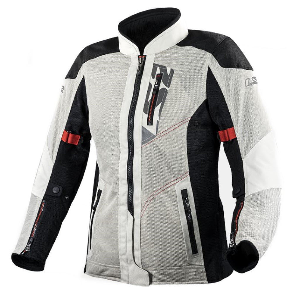 LS2 Alba Ladies Jacket Grey Black