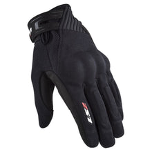 LS2 Dark II Mens Gloves Black