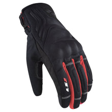 LS2 Jet II Mens Gloves Black Red