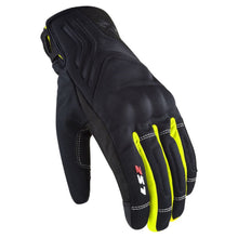 LS2 Jet II Mens Gloves Black Yellow